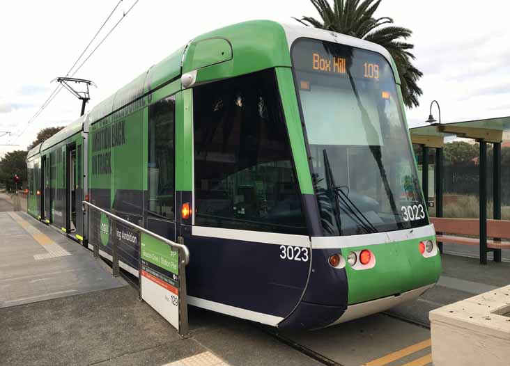 Yarra Trams Citadis CGU 3023